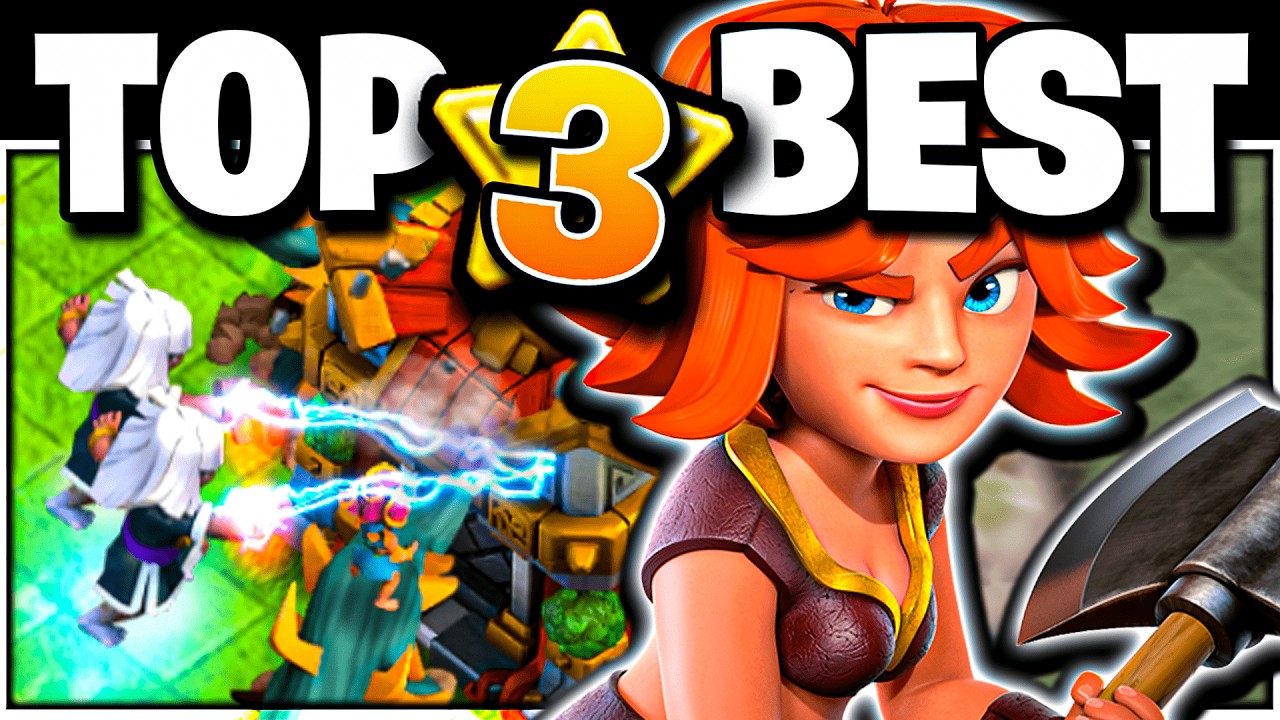 Top 3 BEST TH16 Attack Strategies YOU need to Use!