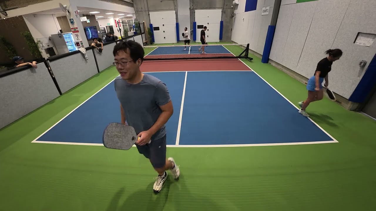 Playing Against a 5.0+ Pickleball Player From America!!