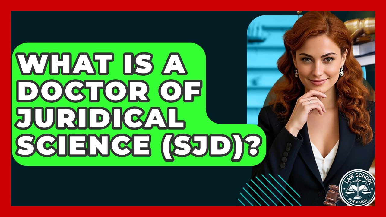 What Is A Doctor Of Juridical Science (SJD)? - Law School Prep Hub