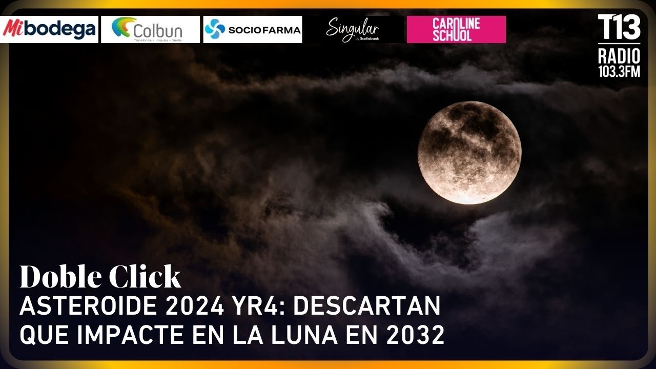 Asteroide 2024 YR4: descartan que impacte en la Luna en 2032