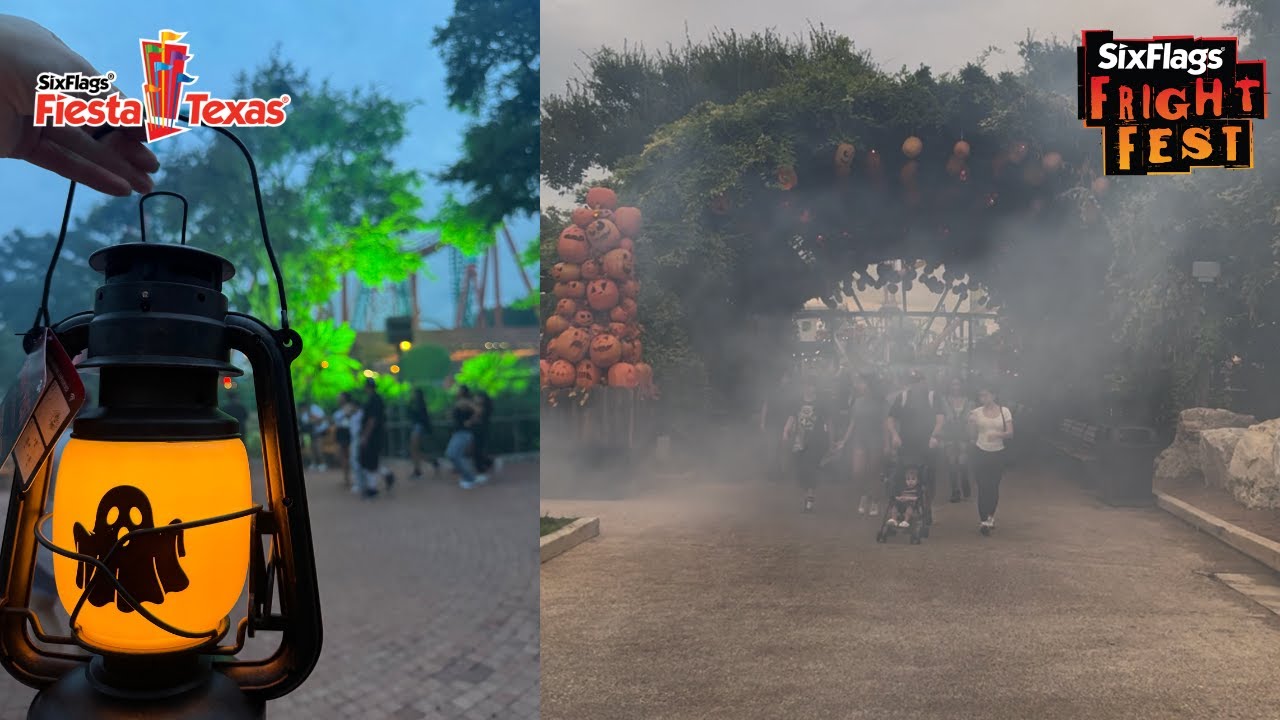Fright Fest 2025 Day 1! Six Flags Fiesta Texas 9/6/2025 Vlog