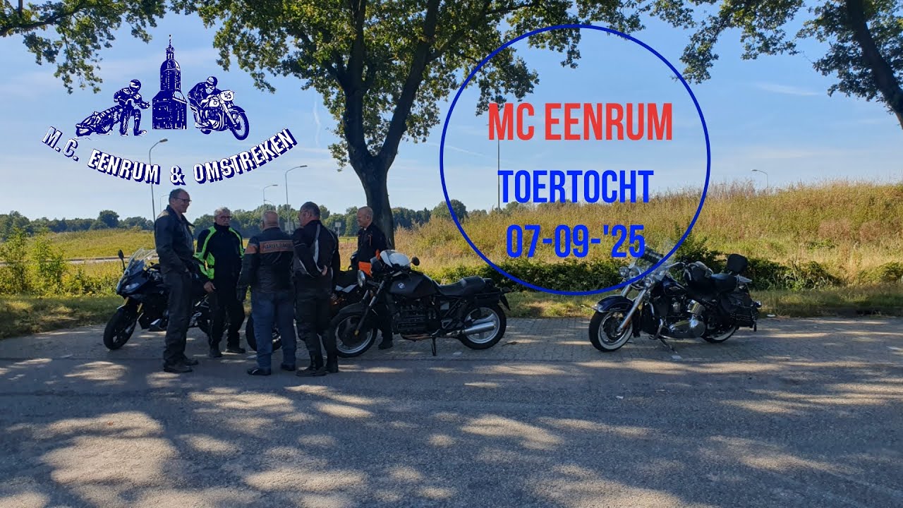 Toertocht MC Eenrum 07-09-'25  Deel 2