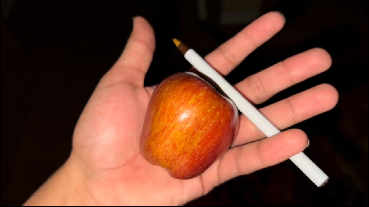 How To SMOKE OUT A APPLE 🍎