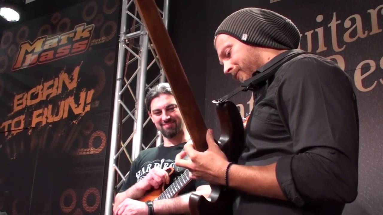 Hadrien Feraud, Dominique Di Piazza & Richard Bona  Jam at Musikmesse 2015