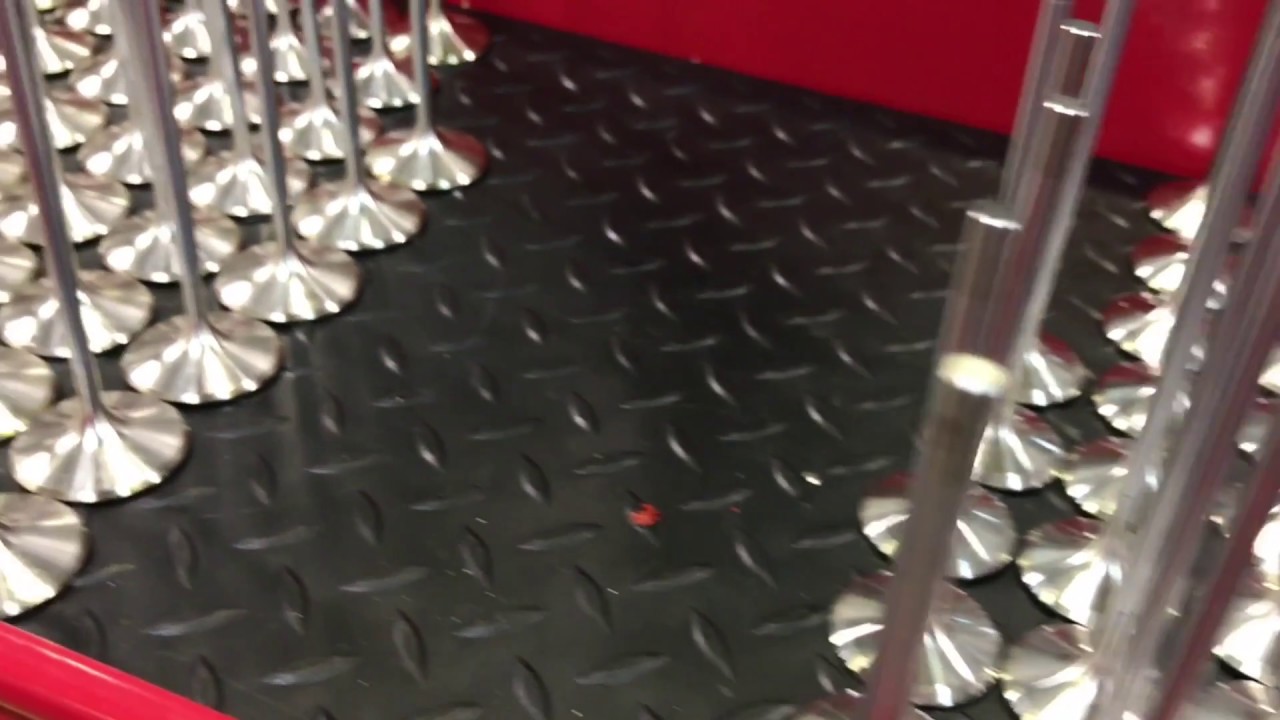Ferrea cnc machining valve process