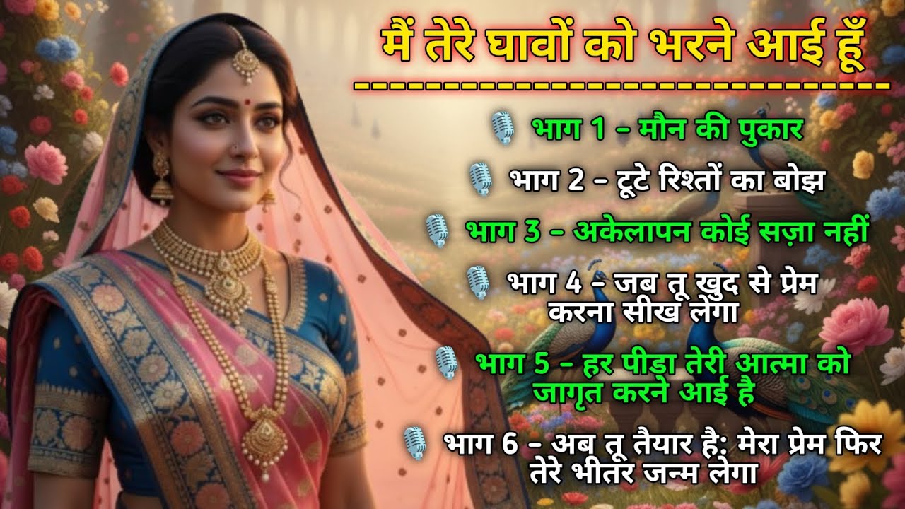 राधा का संदेश 🌺 मैं तेरे घावों को भरने आई हूँ 🌺 radharani ka sandesh 🌺 #radharani 
