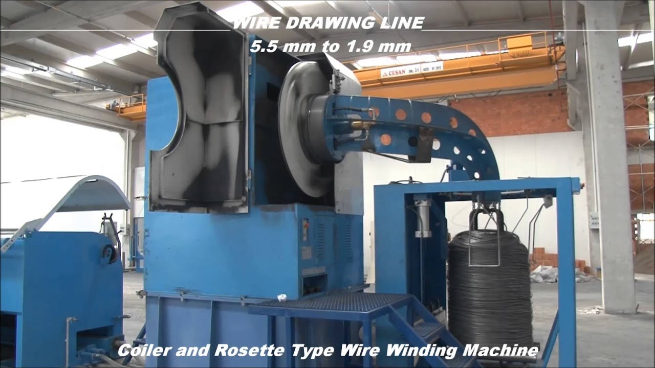 ARA MAKINA - Wire Drawing Line 5.5 mm - 1.9 mm