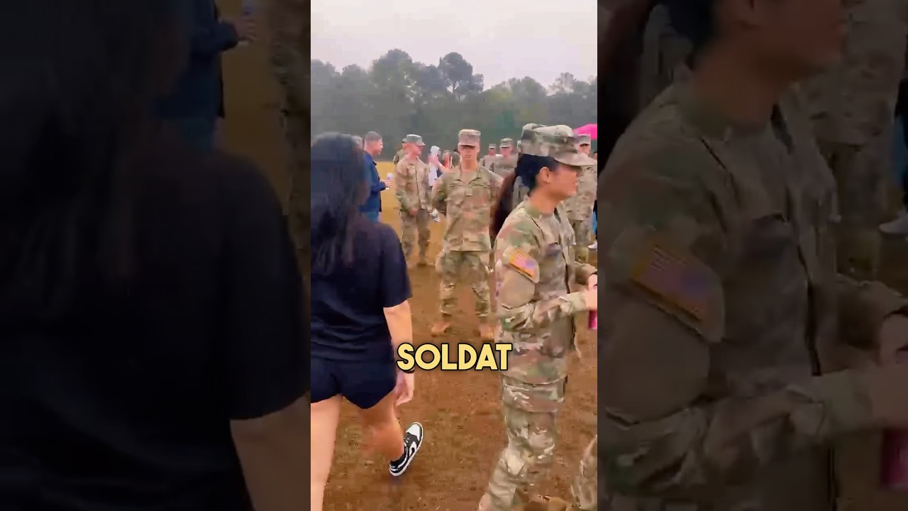 La R&eacute;action Adorable d'un Soldat lorsqu'il a revu sa S&oelig;ur Jumelle ❤️