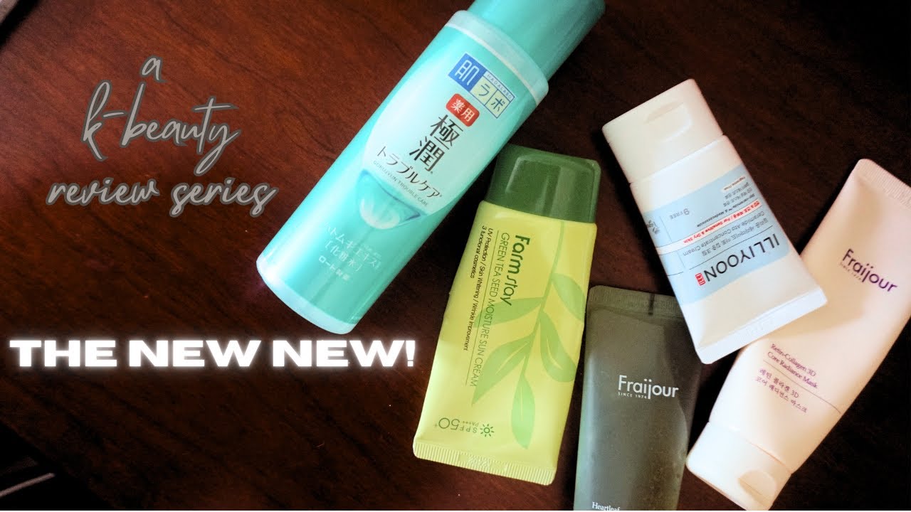 The New New | A K Beauty Review Series | An Aesthetician Tries New *to her*  Beauty Skincare | Ep1