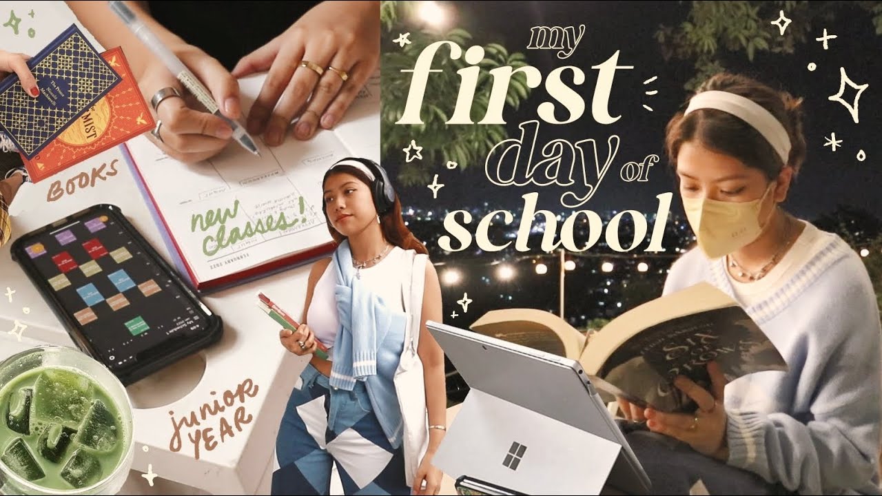 MY FIRST DAY OF COLLEGE vlog 😴 *junior year*