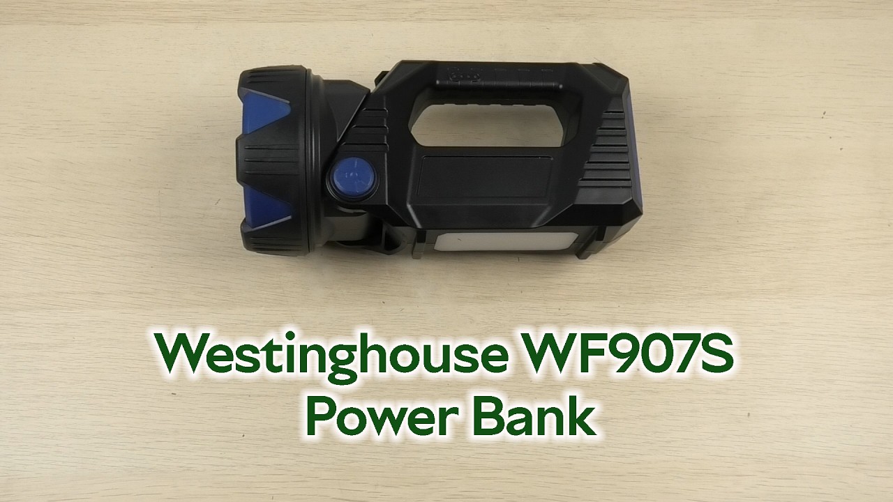Розпаковка Westinghouse 15W LED WF907S з функцією Power Bank