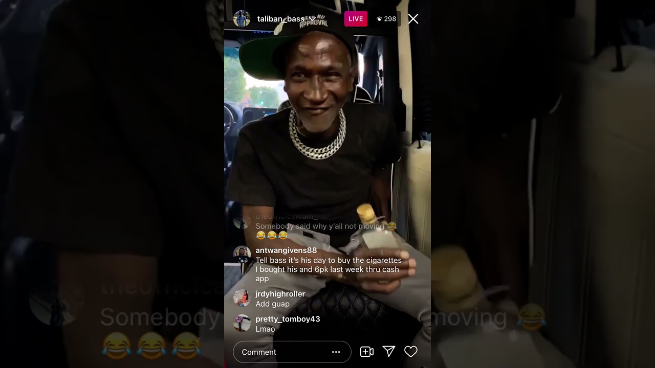 TALIBAN BASS “ I AM NOT ONE OF THEM”‼️😭😭😭 IG LIVE APRIL 12 2021 LIKE 👍 & SUBSCRIBE ✔️