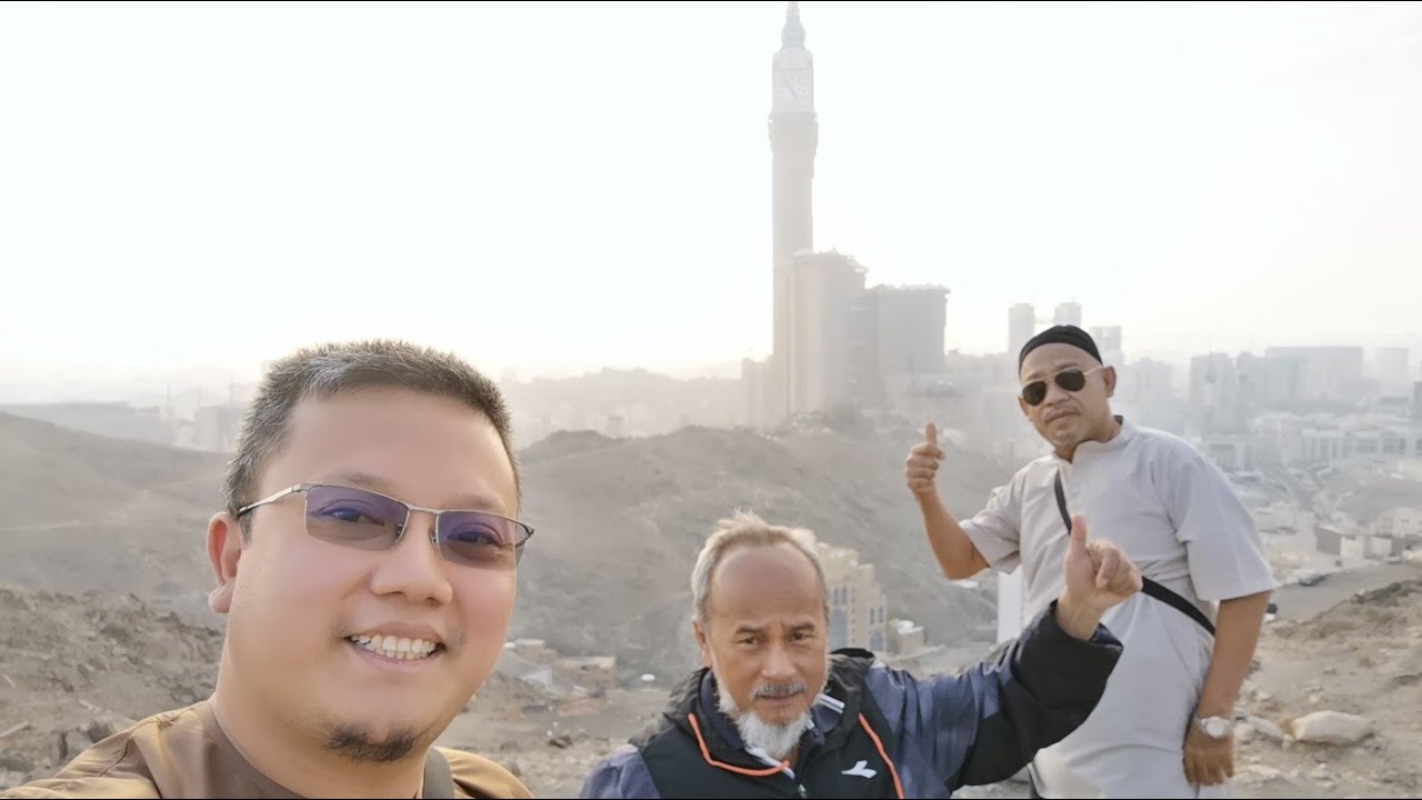 PEMANDANGAN YANG MENAKJUBKAN DARI PUNCAK JABAL AJYAD MAKKAH - 30 SEPTEMBER 2022