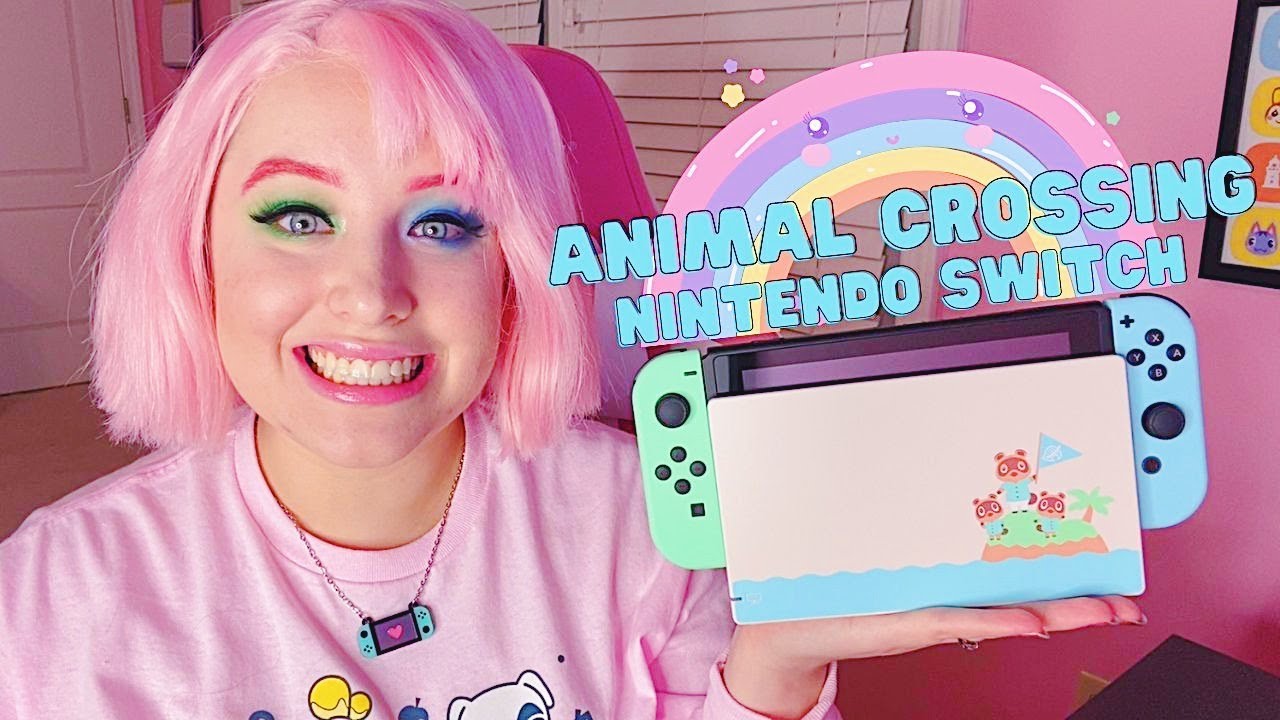 IT'S SO BEAUTIFUL ♡ Animal Crossing New Horizons Special Nintendo Switch Unboxing ♡ ItsBunGaming ♡