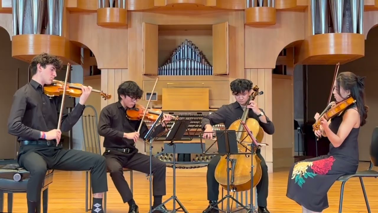 Lumen String Quartet: Brahms, String Quartet No. 1, Op. 51 No. 1, IV. Allegro