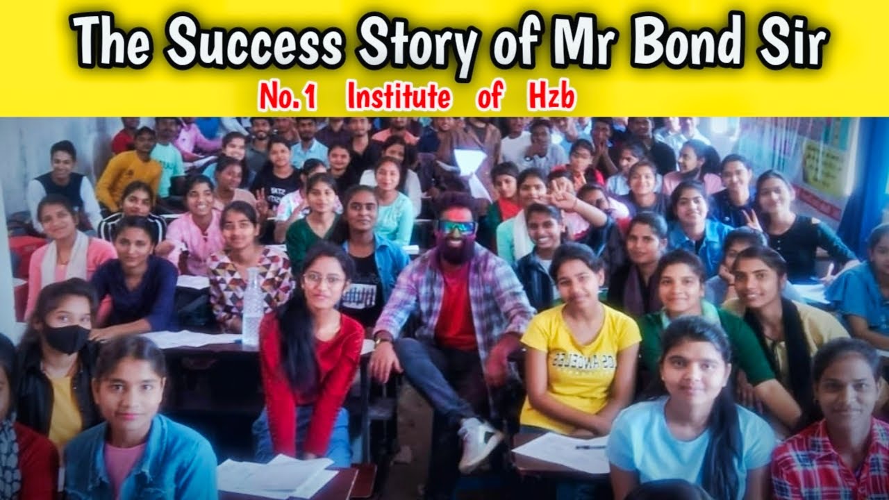 Mr Bond Sir Success Story || Mr bond chemistry classes Hazaribagh