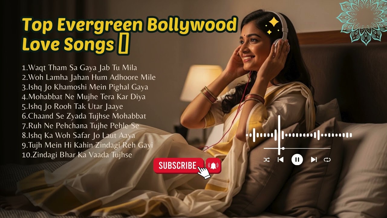 Top Evergreen Hindi Love Songs ❤️ | For Desi NRI Classic Bollywood Vibes