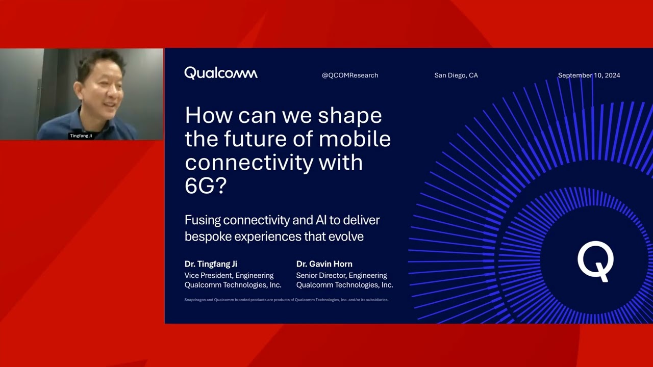 Webinar: Shaping the future of mobile connectivity with 6G - 091024