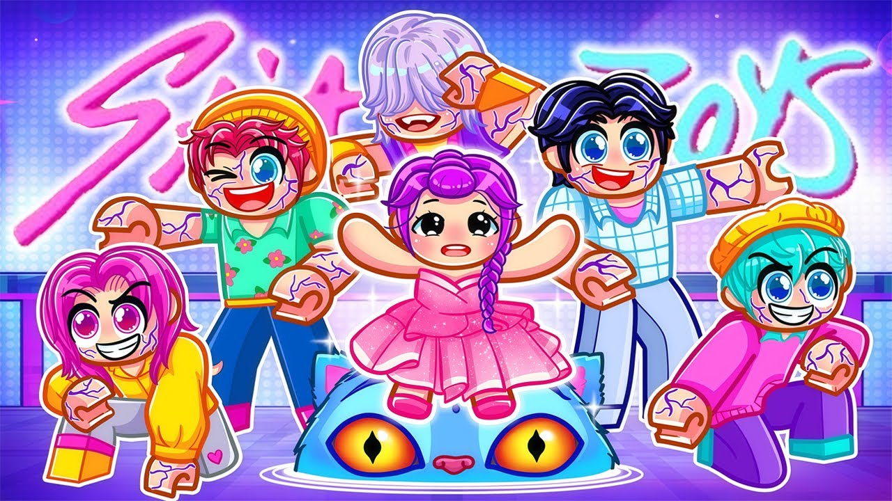We ADOPTED POOR BABY RUMI and Changed Her LIVES in Roblox! | Kpop Demon Hunters