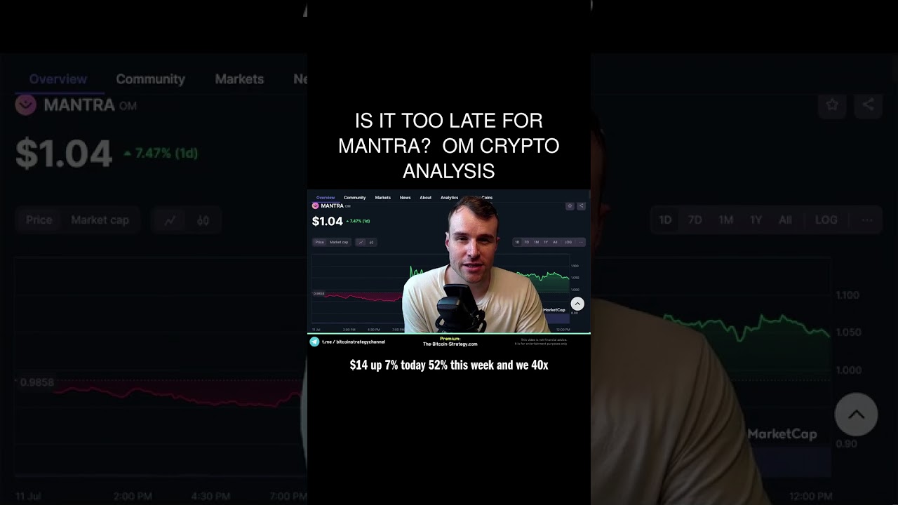 Is it too late for Mantra? 😨 OM Crypto Analysis