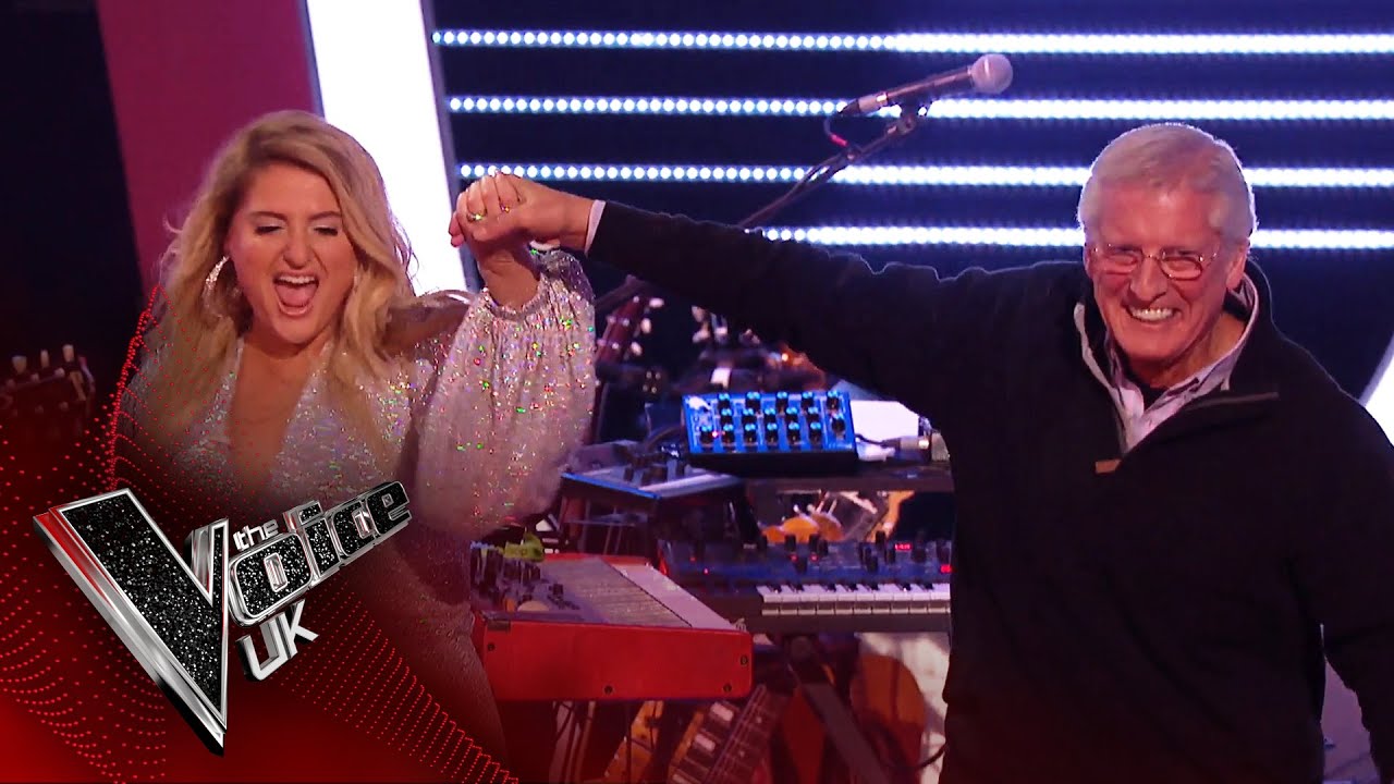 Meghan Trainor's Dad Shows off His Piano Skills with 'Shake Rattle and Roll'! | The Voice UK 2020