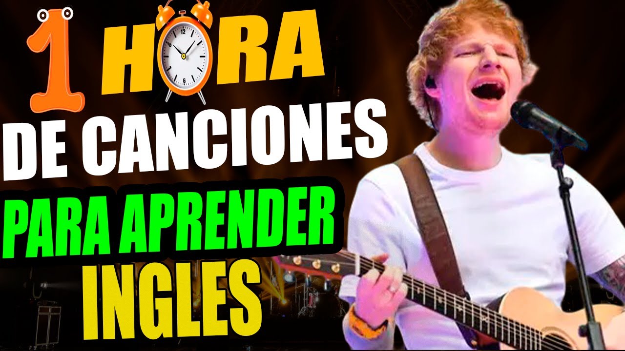 ¡CANCIONES  Para Aprender Inglés! 🎧 Curso COMPLETO De Inglés Con Música Ed Sheeran Shape Of you