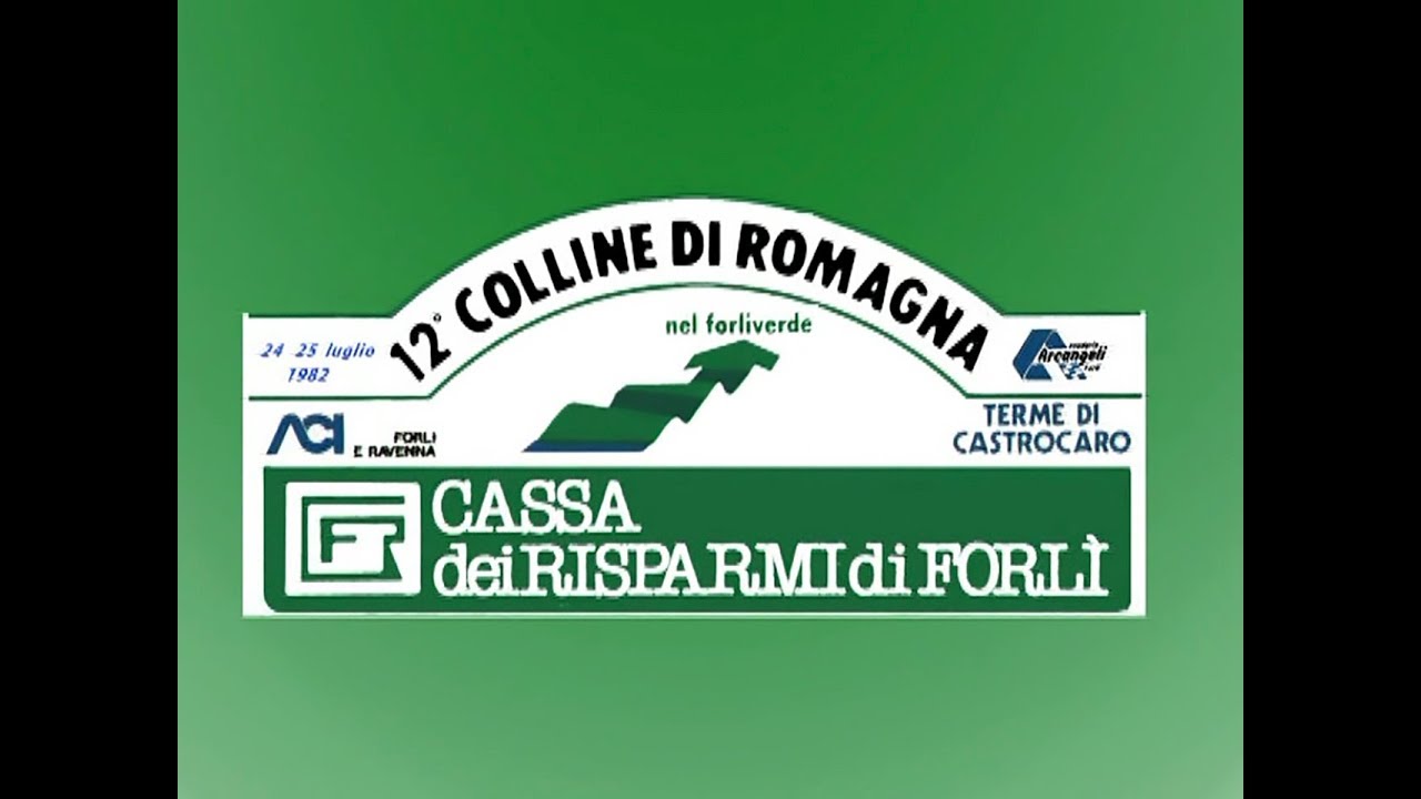 1982 - 12° Rally Colline di Romagna