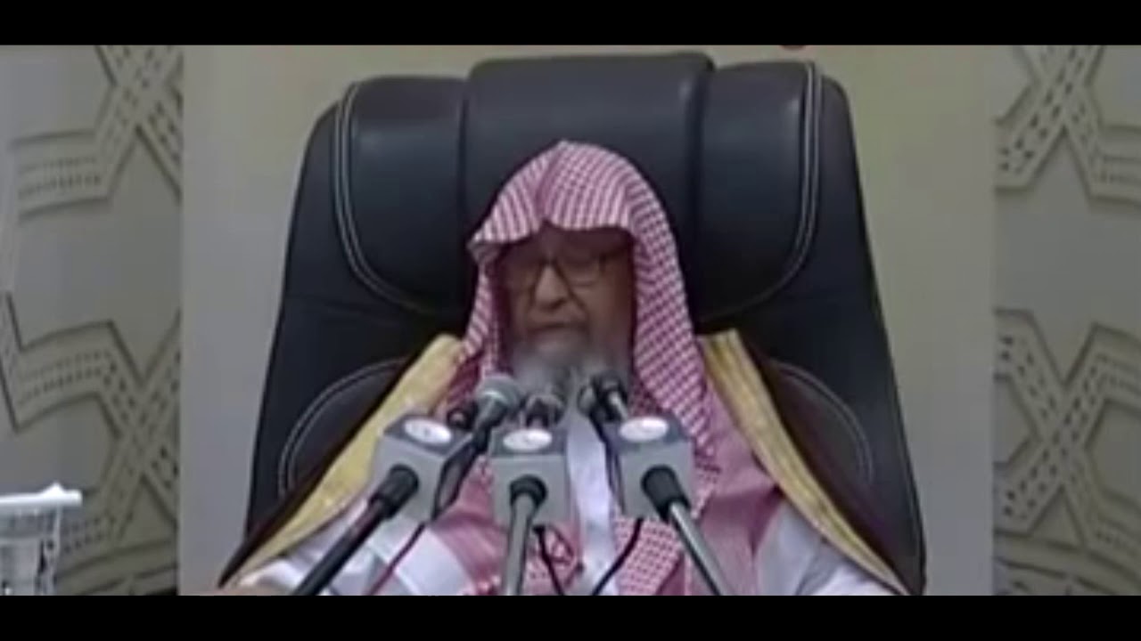 تأثر الشيخ صالح الفوزان في حديث  لو سرقت فاطمة لقطعت يدها