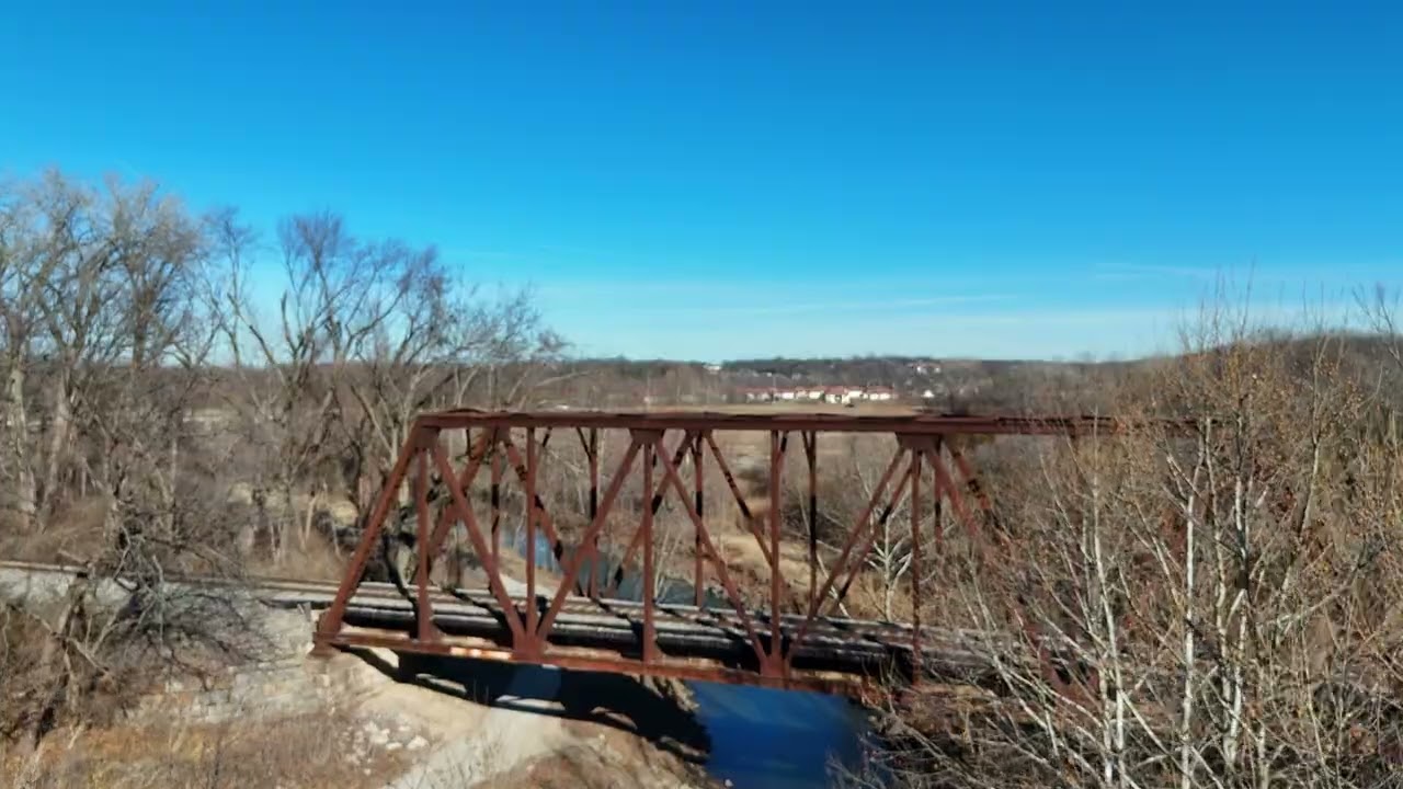 Railroad Bridge 1 - Skyrover X1 - 1st Flight