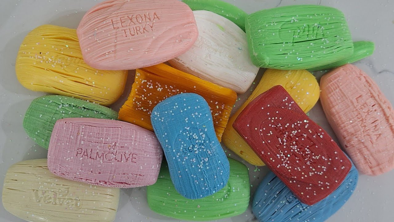 ICY vibes,,Asmr whole bar,, hand crush,, cubes,,plates,, soap,,plates..