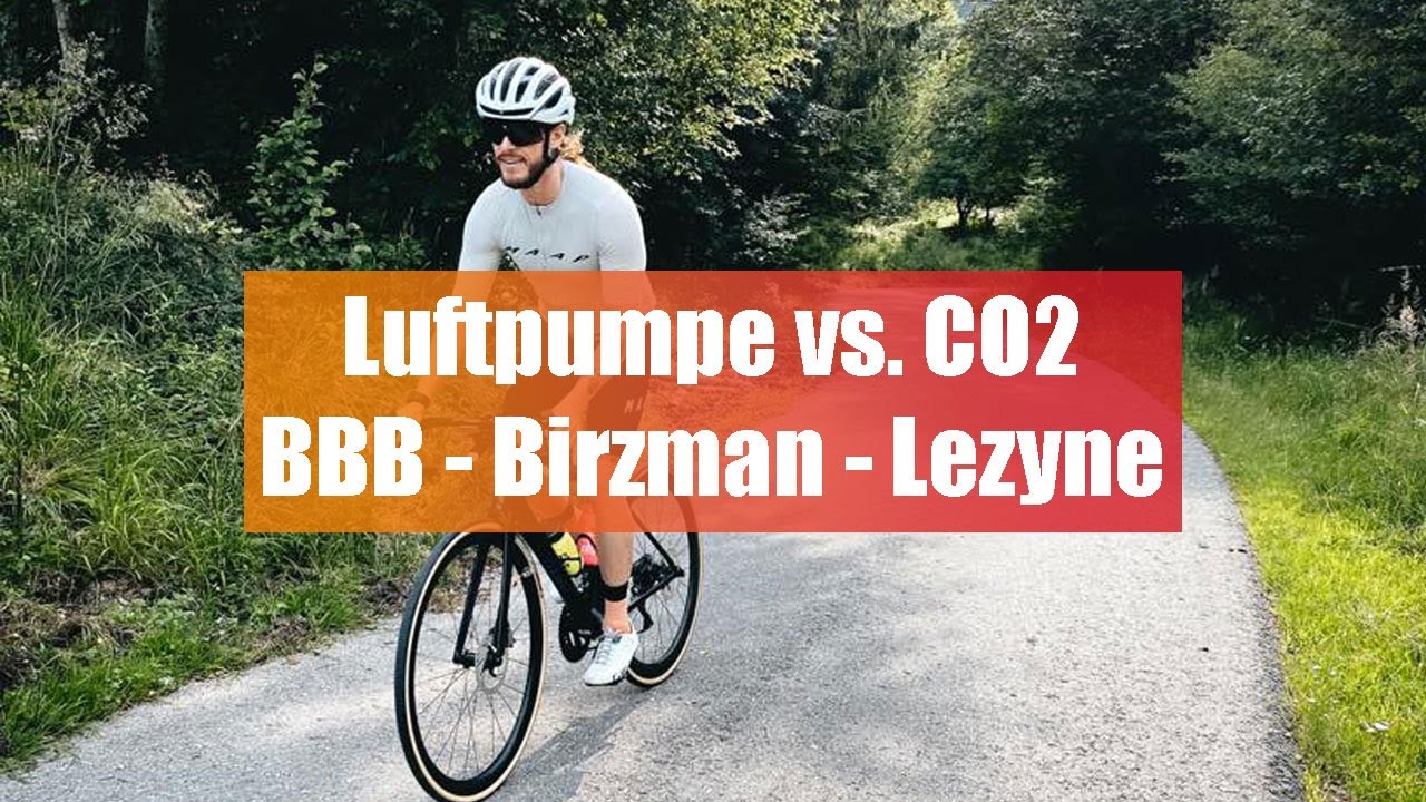 Fahrradpumpen im Vergleich - CO2 Kartusche vs. Mini-Luftpumpe