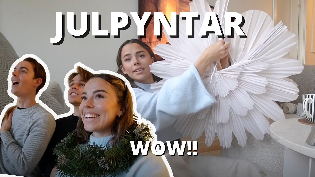 INREDER MIN LÄGENHET MED JULPYNT