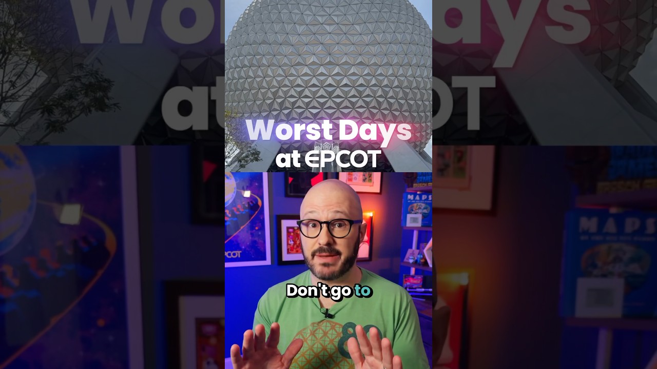 What&rsquo;s the worst day of the week to go to EPCOT? 📉 #disneyworld