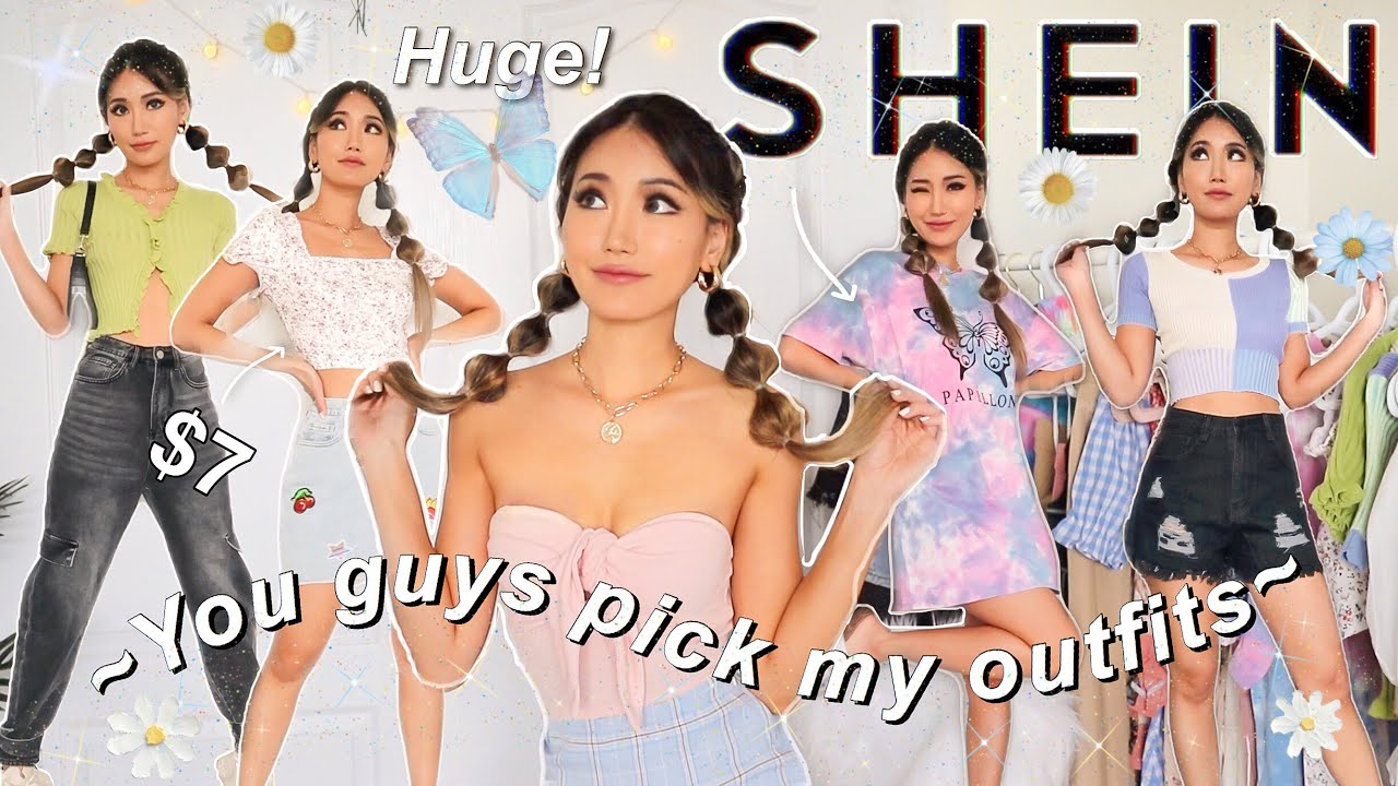 MASSIVE SHEIN TRY ON HAUL *not sponsored* SUBSCRIBERS CHOOSE MY OUTFITS 😱