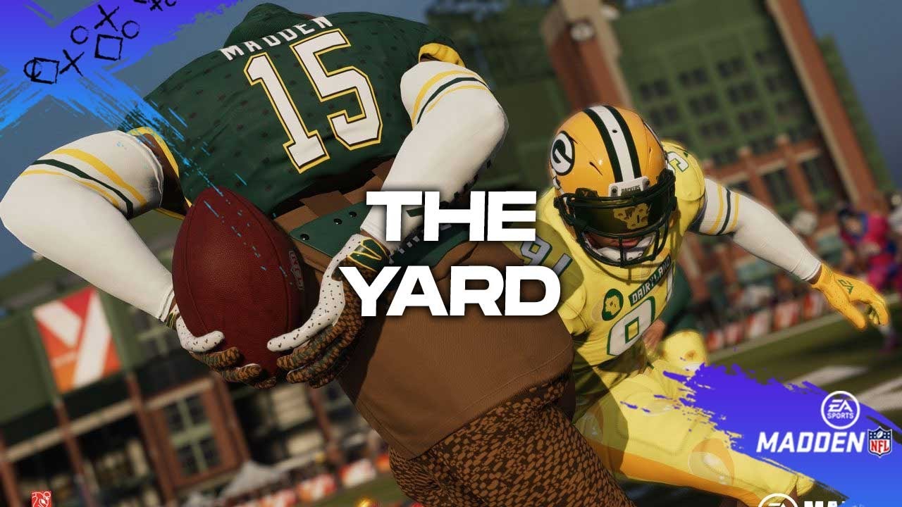 🔴MADDEN 21 THE YARD GAMEPLAY‼️ SO RAW😱