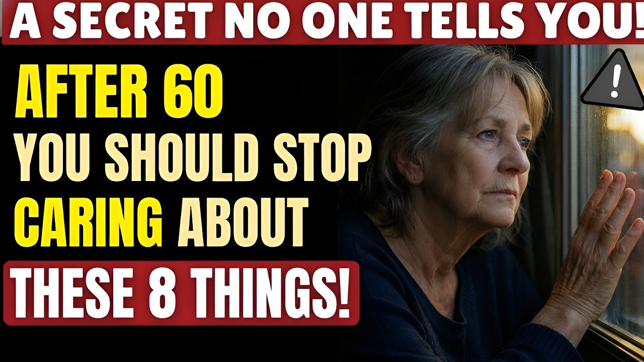 Over 60? Here&rsquo;s What You Should Stop Caring About - Less Stress! | Senior Health Tips