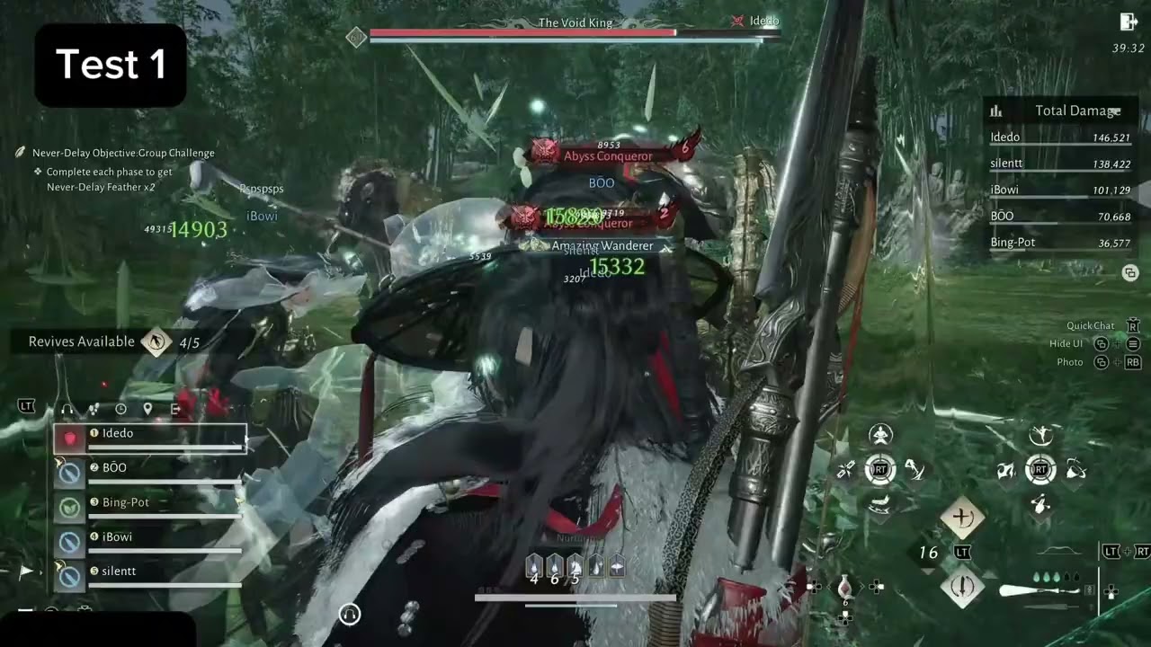 Defeat The Void King in a team. Must deflect 25 times within a single Whirlwind Frenzy cast - Trick
