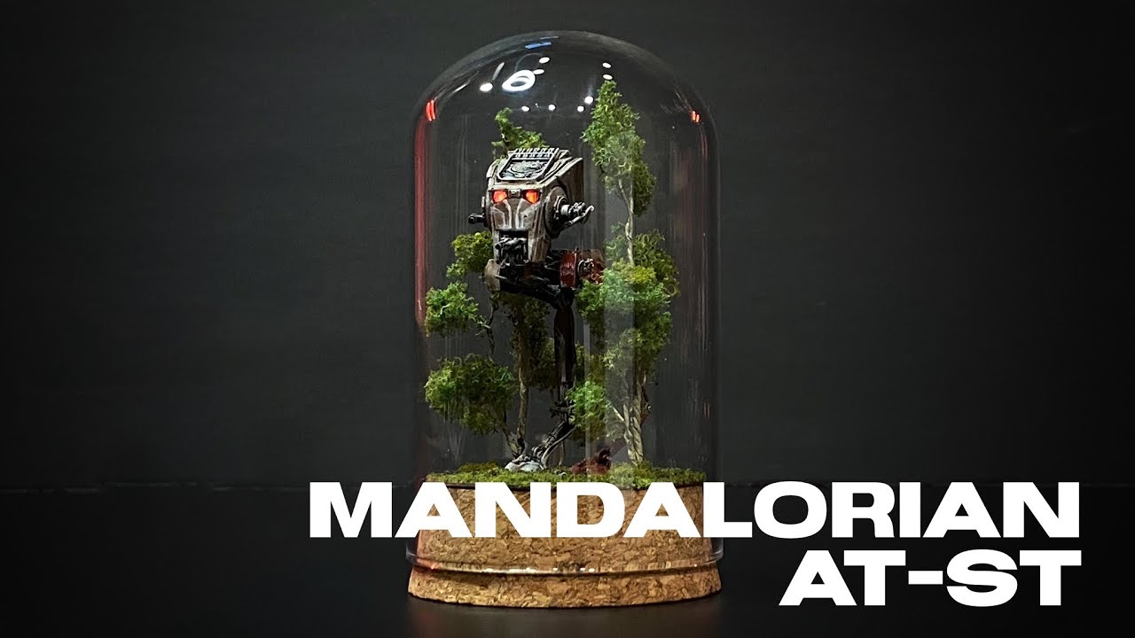 Mandalorian AT-ST Diorama