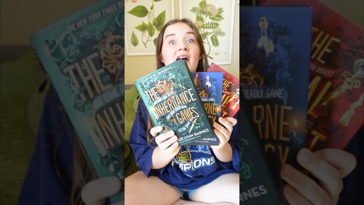 How to read the inheritance games series in order #booktube #inheritancegames #booktok #books