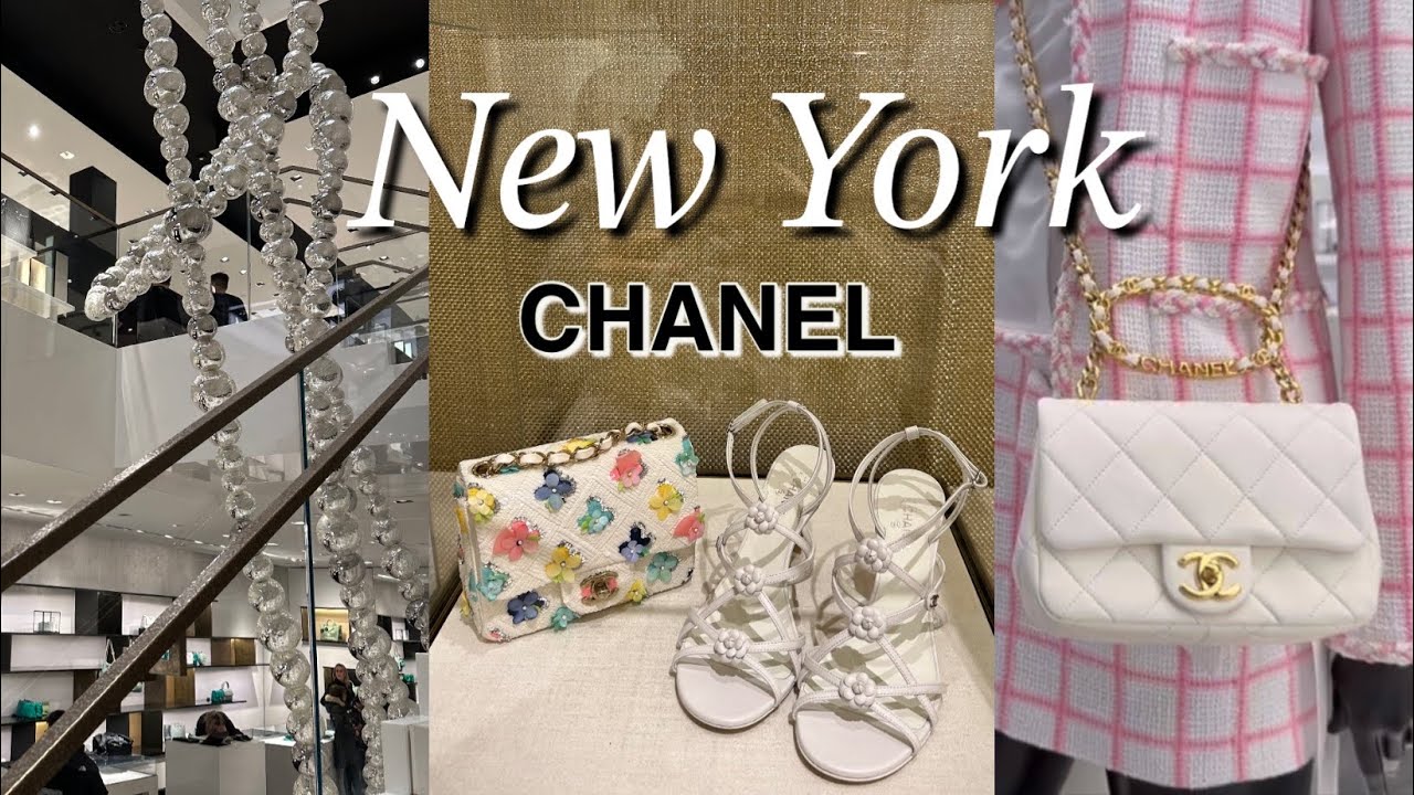 CHANEL SS23 Шопинг в Нью-Йорке | Ван Клиф | Настоящий Реальный | Все магазины CHANEL в Нью-Йорке