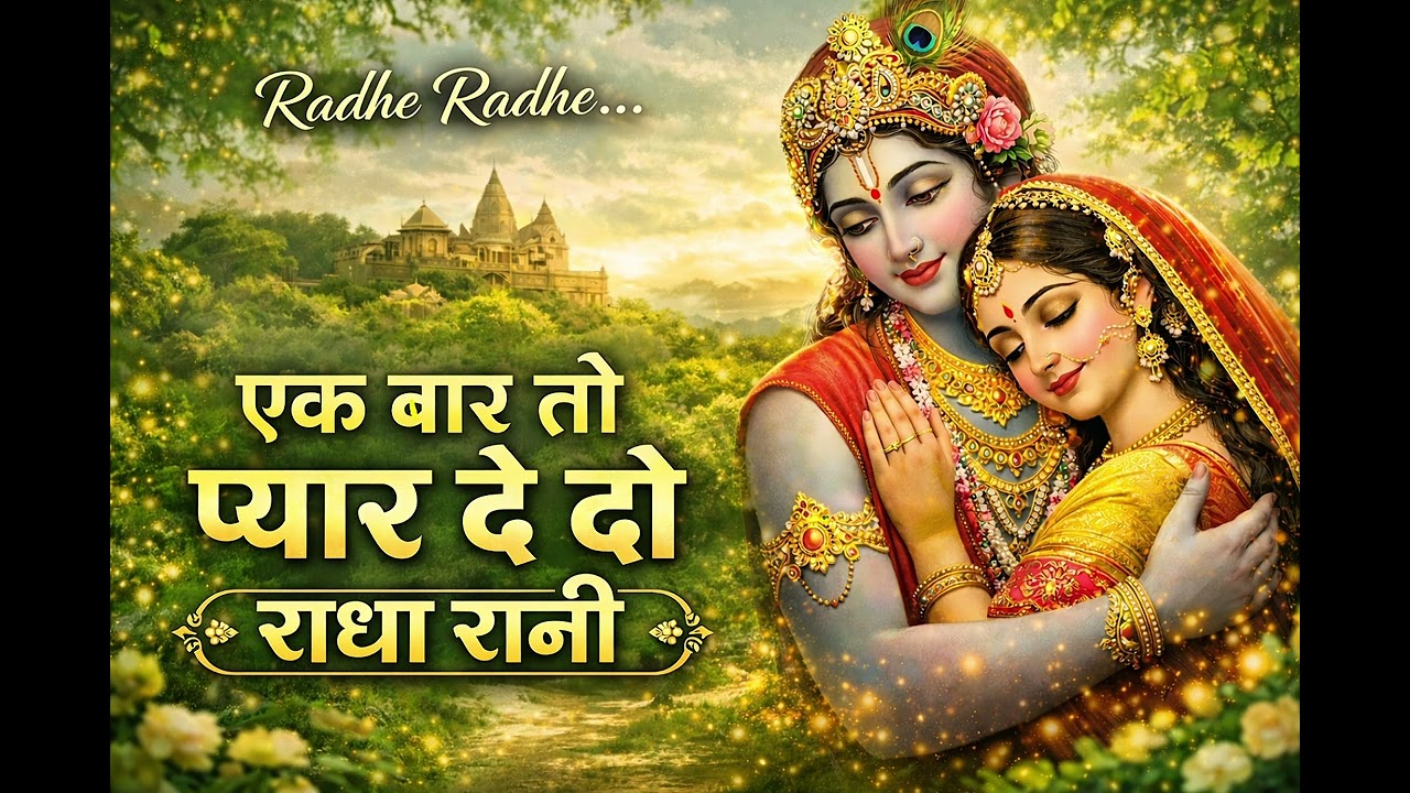 एक बार तो प्यार दे दो राधा रानी 🙏 | राधा कृष्ण का प्रेम भजन | बहुत ही सुंदर भक्ति गीत 