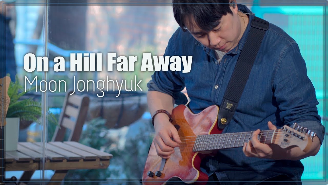 Relaxing Guitar Hymns from Seoul cafe: On a Hill Far Away (갈보리 산위에) Moon Jonghyuk (문종혁) 기타 찬양 연주