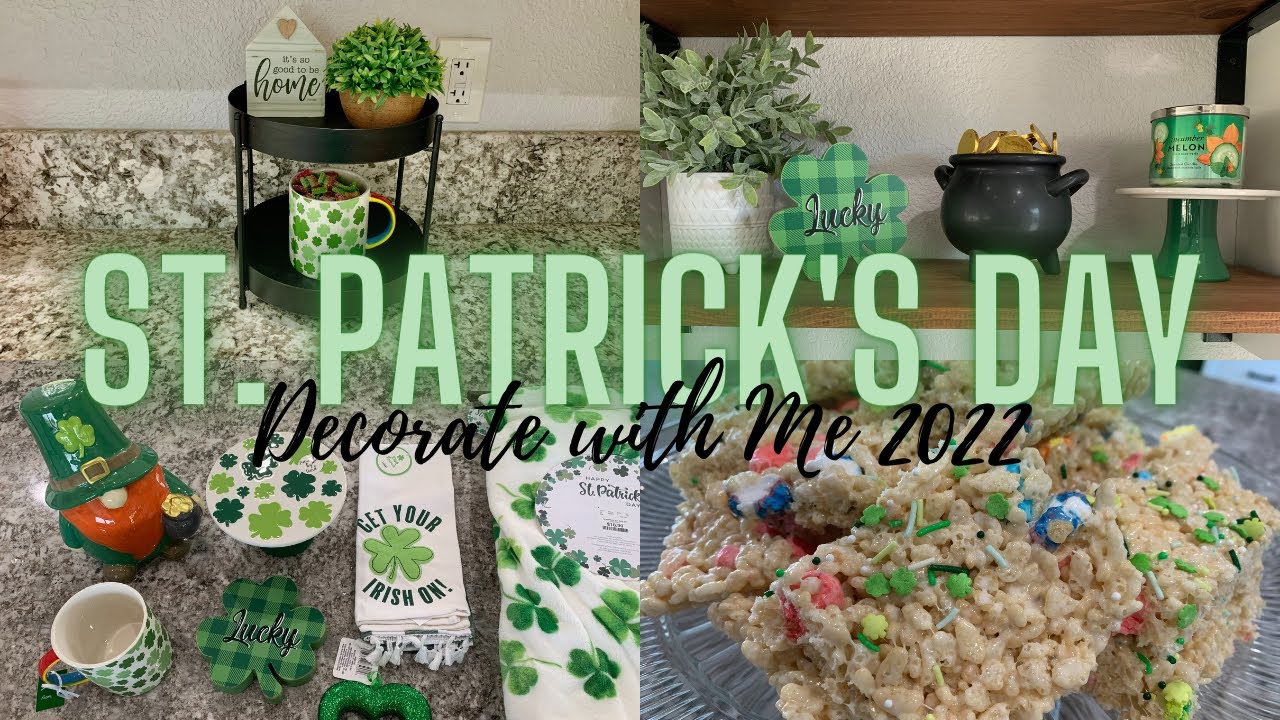 St. Patrick's Day Decorate with Me 2022
