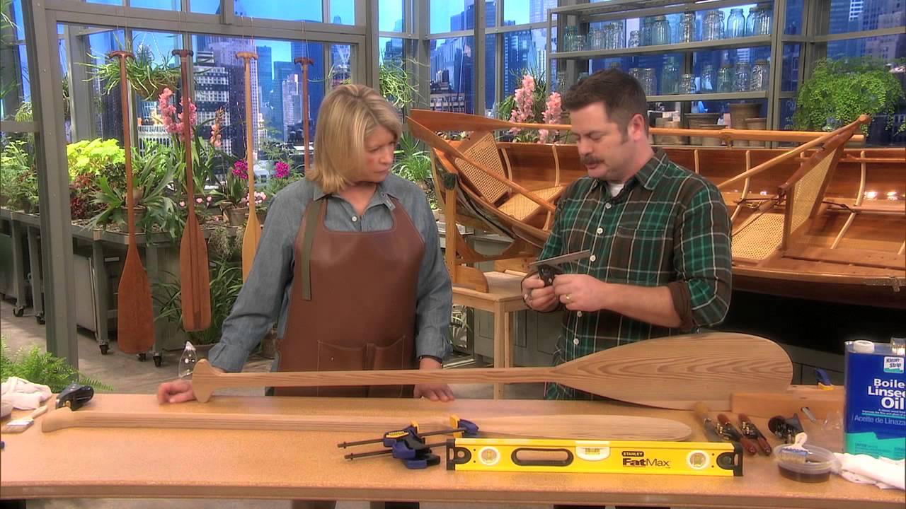 Make Your Own Canoe Paddle - Martha Stewart