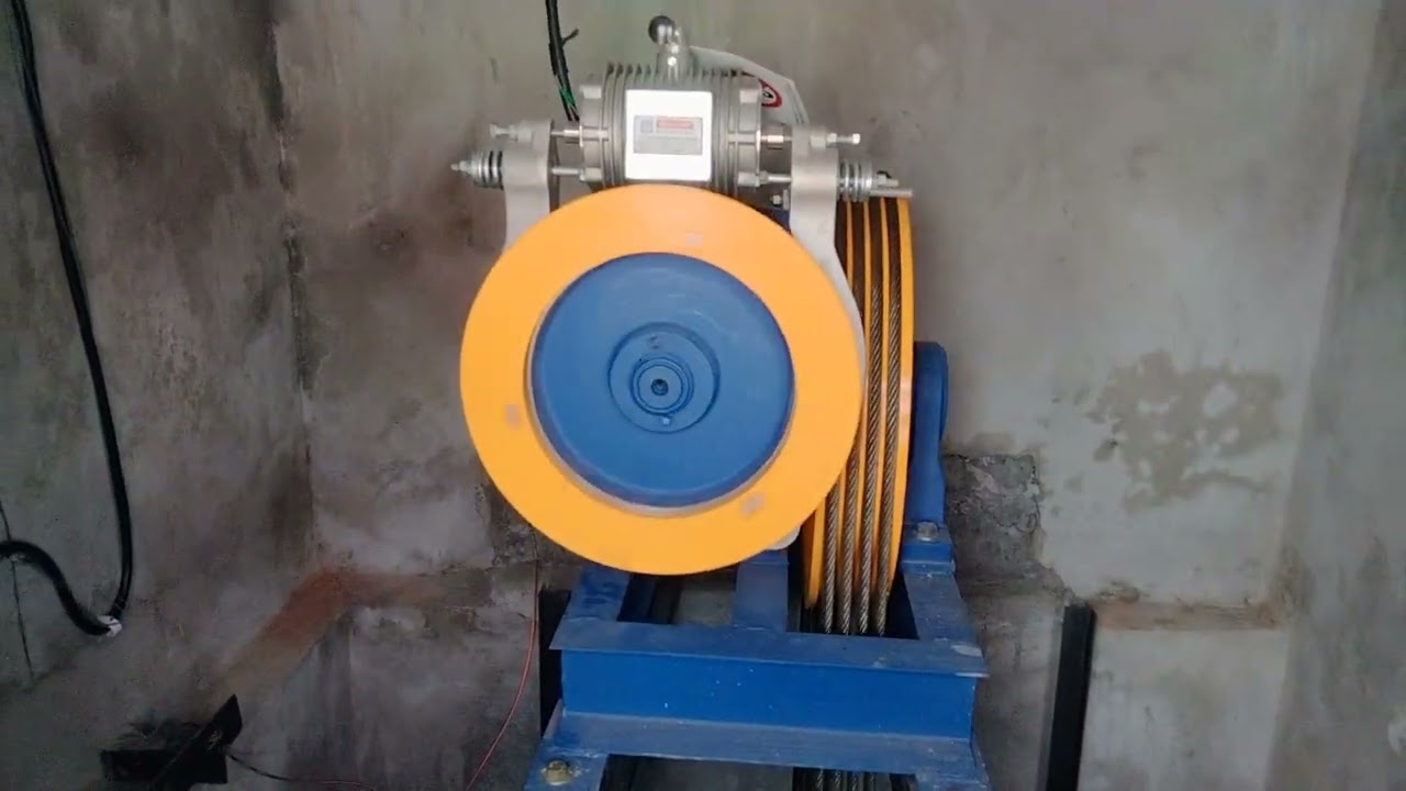ARD checking | 7.5hp sharp motor | Auto door lift #sharp #elevator #wingsgroupelevator # Hyderabad