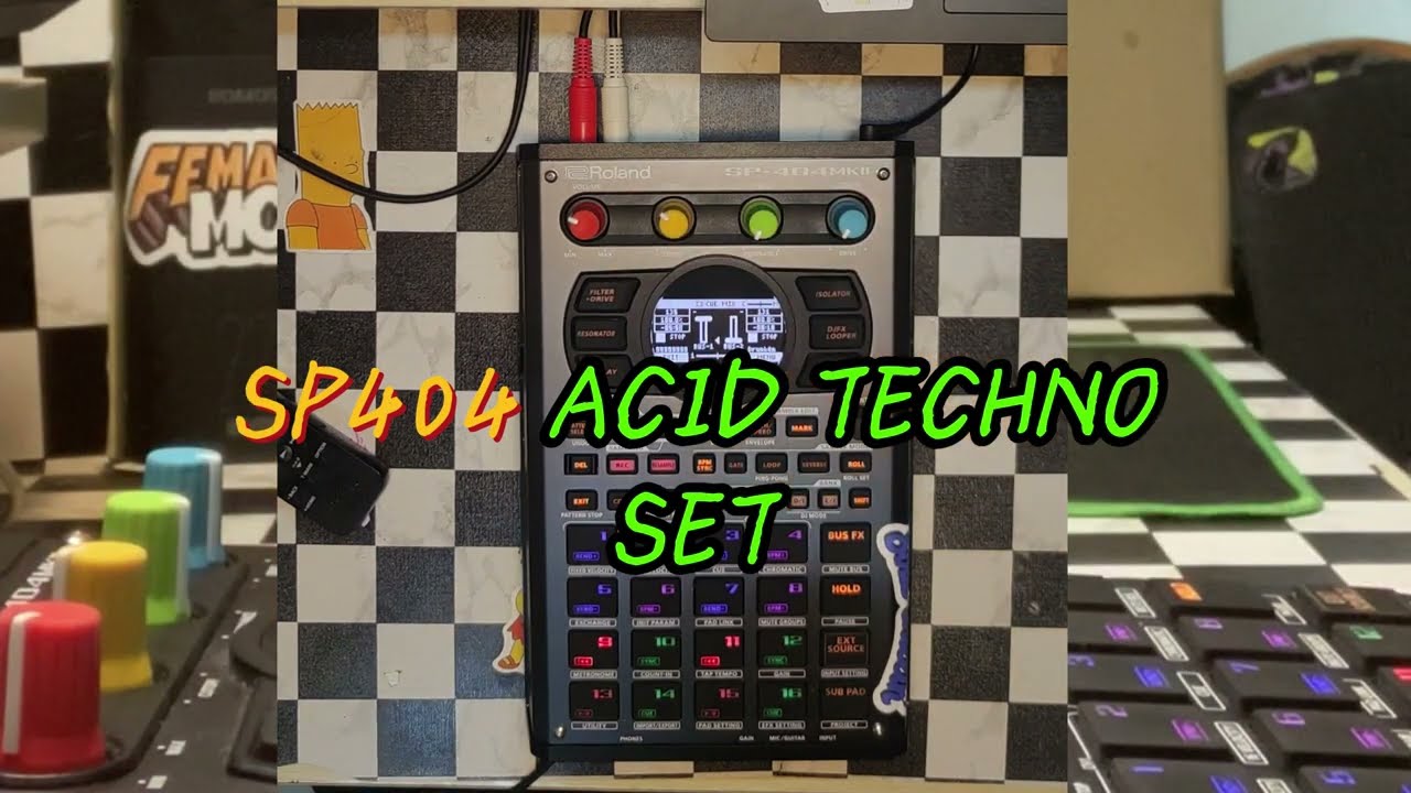 Acid Techno Set on the SP404 MK2