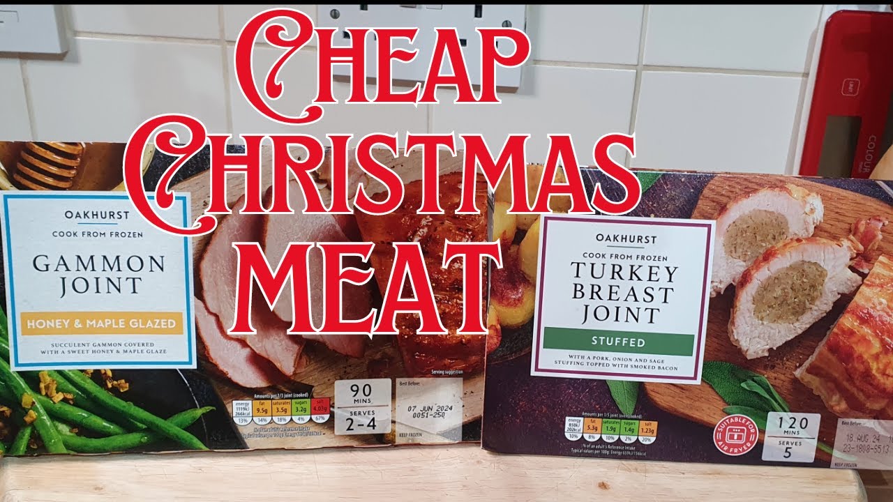 Cheap Frozen Aldi Stuffed Turkey & Honey Glazed Gammon