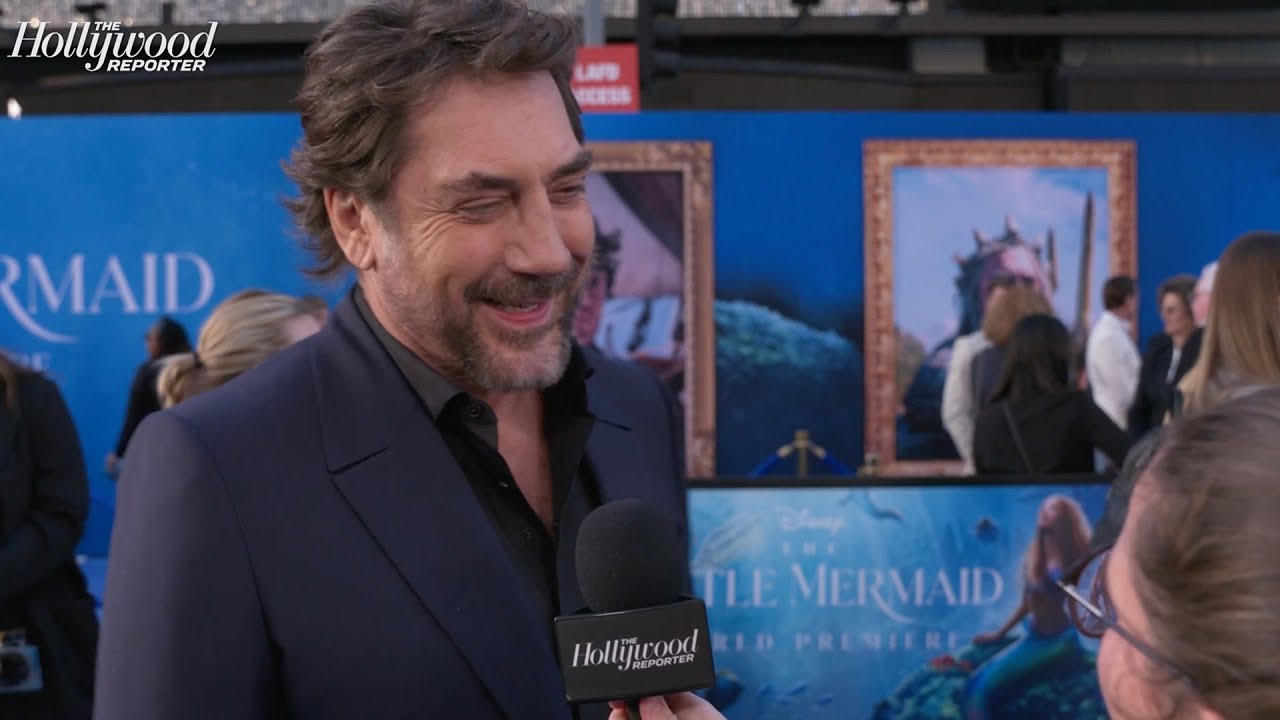 Javier Bardem Says He Immediately Adored Halle Bailey & Their Dynamic In 'The Little Mermaid'