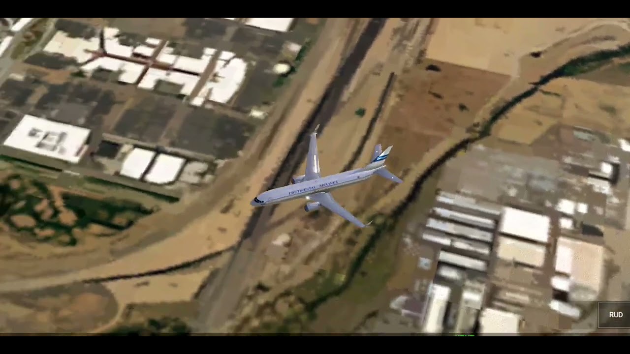 Boeing 780 landing view State of 🇺🇸 🇺🇲 🌎 