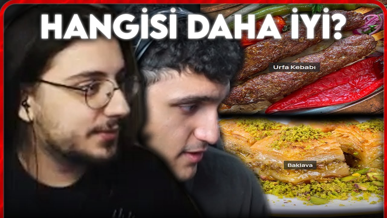 Baso, EN İYİ TÜRK YEMEĞİNİ SEÇİYOR! w/@CharmQuell